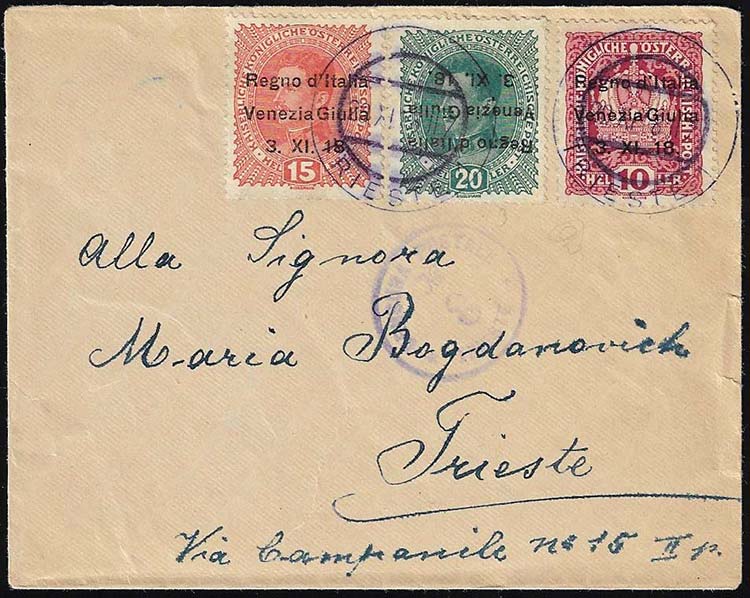 VENEZIA GIULIA 1918 - 20 h., ... 