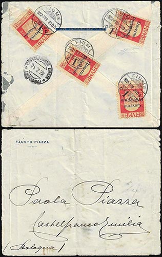 FIUME 1923 - 10 cent. ... 