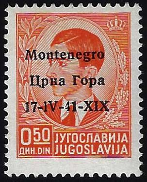 MONTENEGRO 1941 - 50 p. ... 