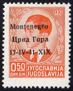 MONTENEGRO 1941 - 50 p. ... 