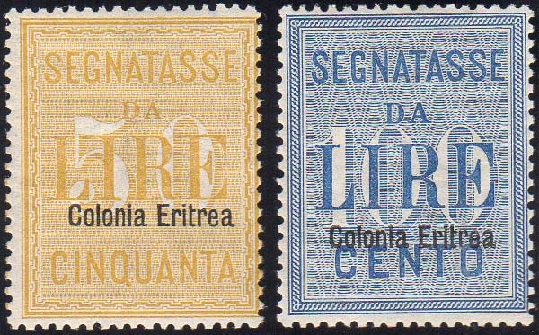 SEGNATASSE 1903 - Alti valori ... 