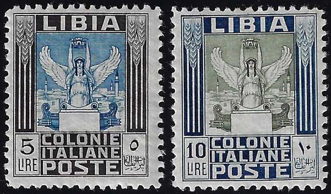 1937 - 5 e 10 lire Pittorica, ... 