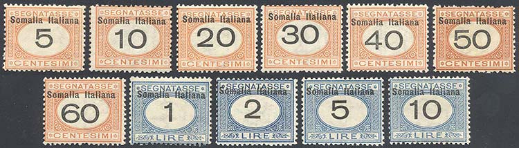 SEGNATASSE 1926 - Cifre in nero, ... 