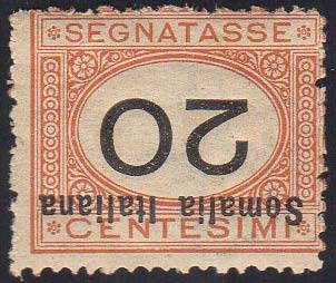 SEGNATASSE 1926 - 20 cent. ... 