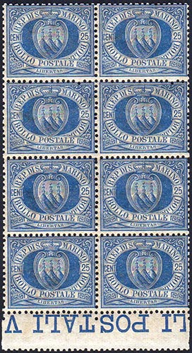1894 - 25 cent. Stemma (30), ... 