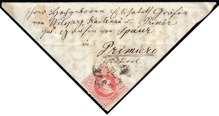 AUSTRIA 1870 - 5 kr. rosso (34), ... 