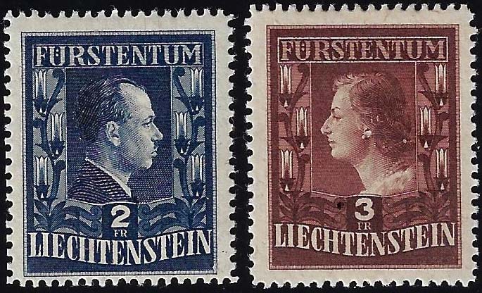 LIECHTENSTEIN 1951 - Principi, ... 