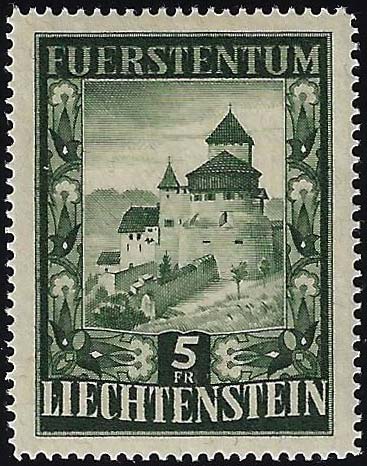 LIECHTENSTEIN 1952 - 5 fr. ... 