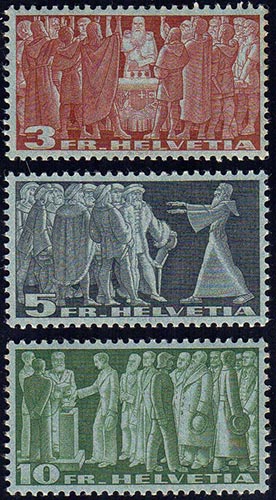 SVIZZERA 1938 - Indipendenza, ... 