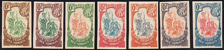 COTE DES SOMALIS 1902 - Guerrieri ... 