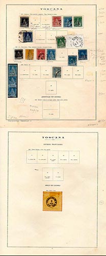 TOSCANA 1851/1859 - Diciassette ... 
