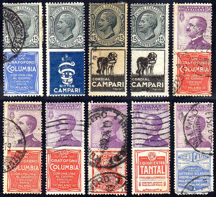 REGNO DITALIA PUBBLICITARI 1924 - ... 