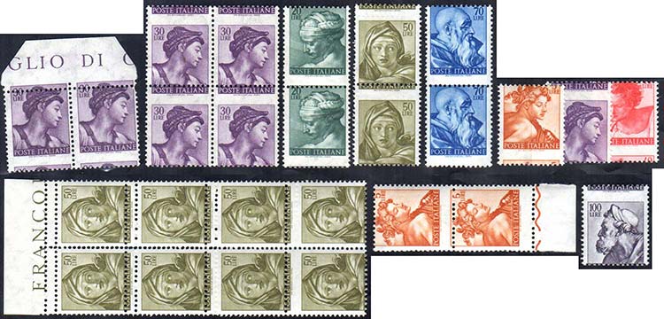 REPUBBLICA ITALIANA VARIETA 1961 ... 