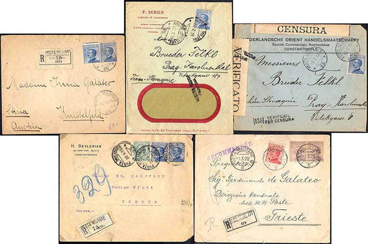 COLONIE ITALIANE POSTA MILITARE ... 