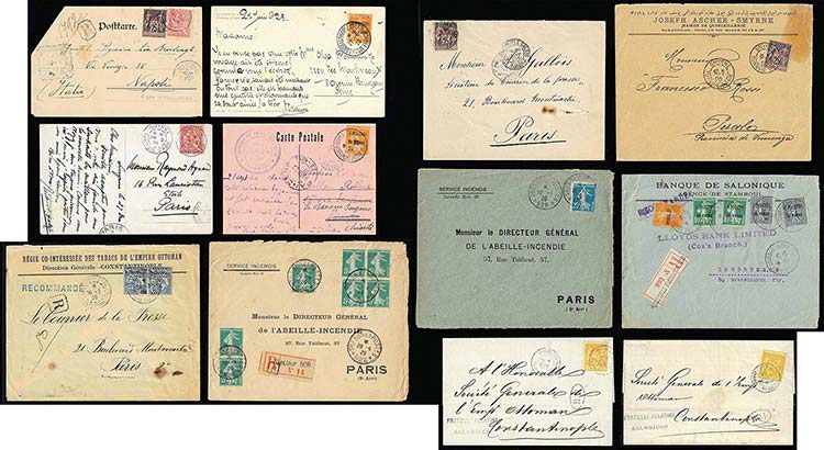 FRANCIA UFF. POSTALI ESTERO ... 