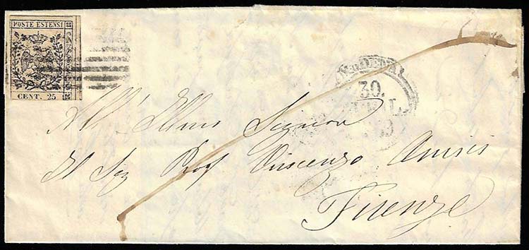 1859 - 25 cent. camoscio (4), ... 
