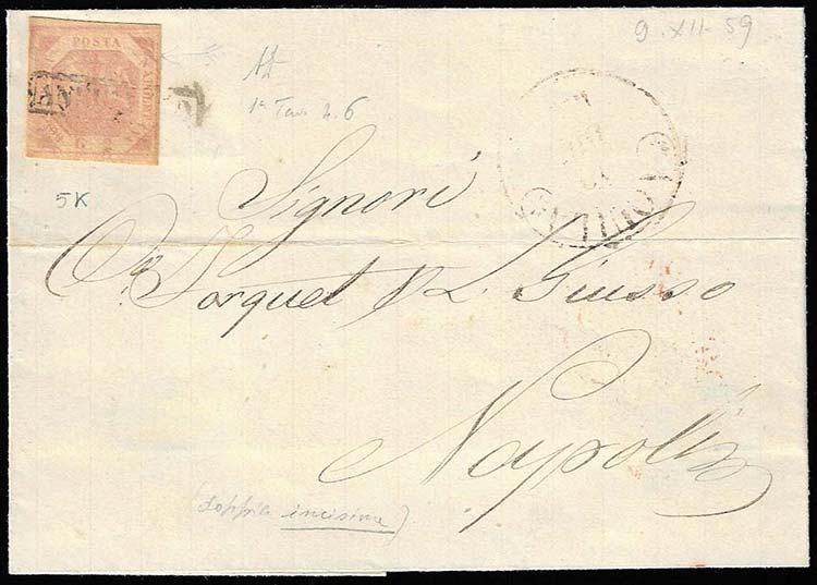 AQUILA, annullato + cerchio nero ... 