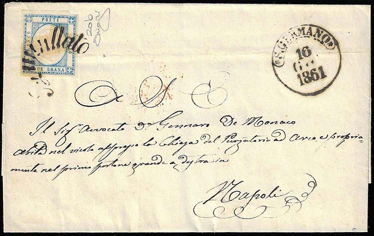 S.GERMANO, svolazzo + cerchio ... 