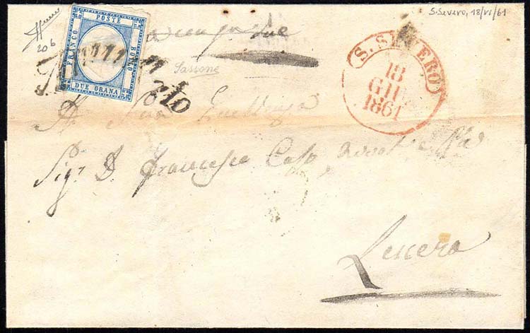 SAN SEVERO, svolazzo + cerchio ... 