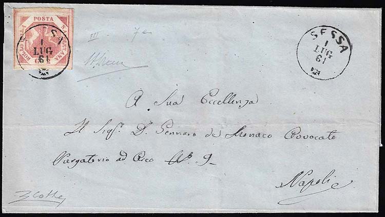 SESSA, cerchio piccolo ripetuto ... 