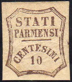 1859 - 10 cent. bruno (14), ... 