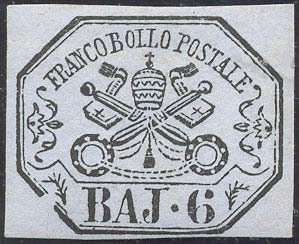 1864 - 6 baj lilla grigio, ... 