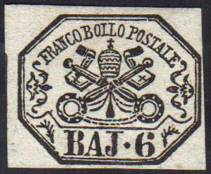 1852 - 6 baj grigio perla (7Aa), ... 