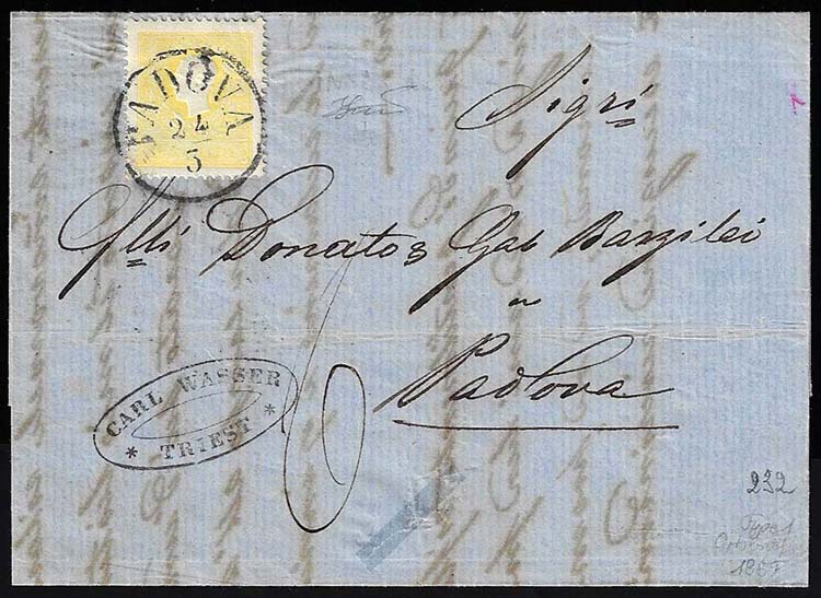1859 - 2 soldi giallo, I tipo ... 