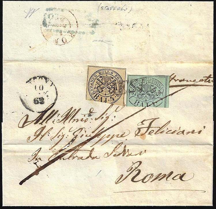 STAFFOLO, azzurro verdastro, non ... 