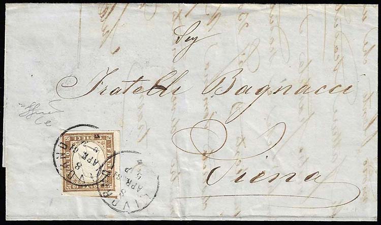 1961 - 10 cent. bruno cioccolato ... 