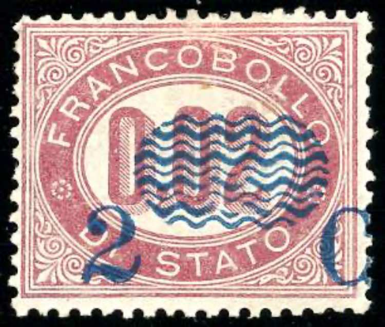 1878 - 2 cent. su 0,02 lire ... 