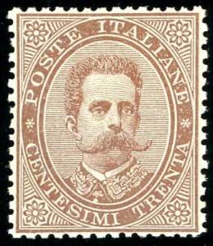 1879 - 30 cent. Umberto I (41), ... 
