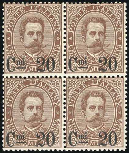 1890 - 20 cent. su 30 cent. ... 