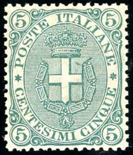 1891 - 5 cent. Stemma (59), ... 