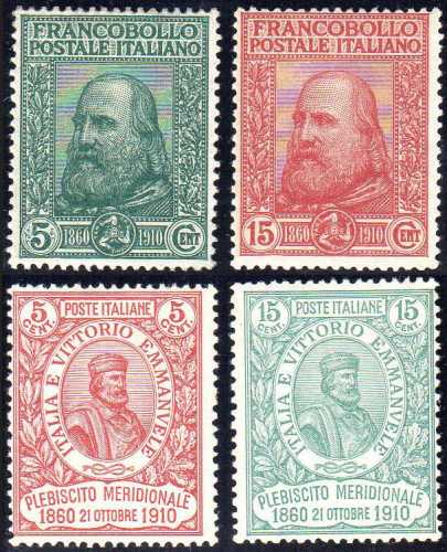 1910 - Garibaldi (87/90), discreta ... 