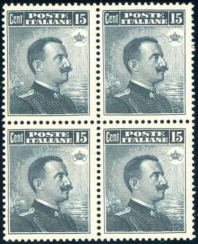 1911 - 15 cent. Michetti, III tipo ... 