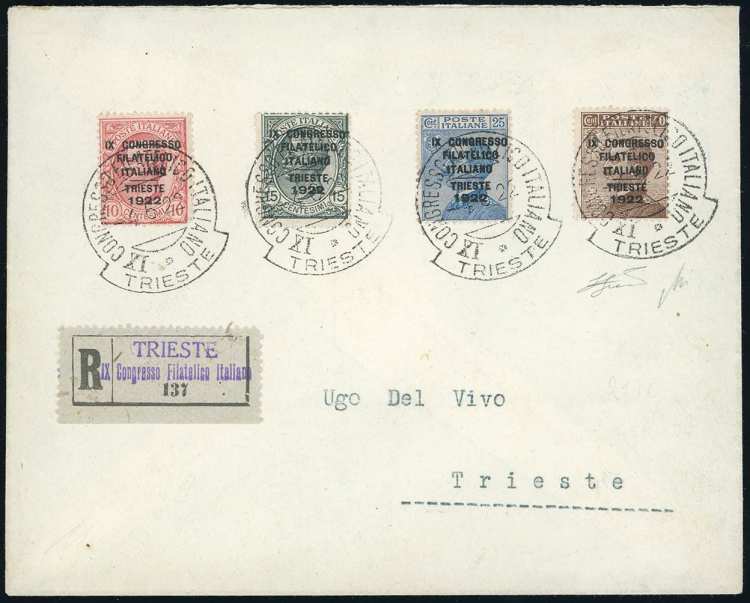 1922 - Congresso Filatelico ... 