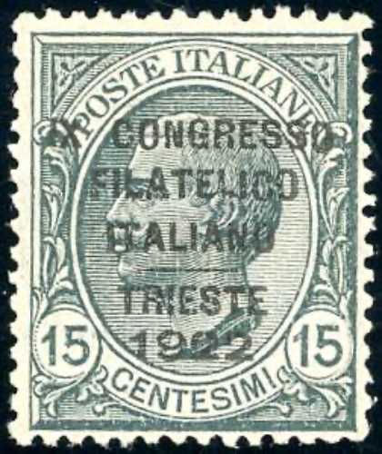 1922 - 15 cent. Congresso ... 