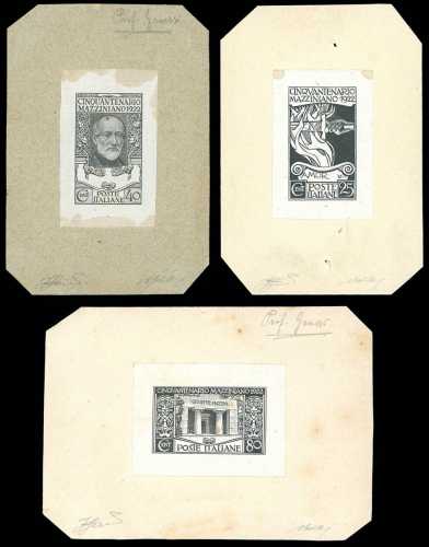 1922 - Mazzini, serie completa, le ... 