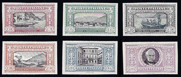 1923 - Manzoni, prove darchivio ... 