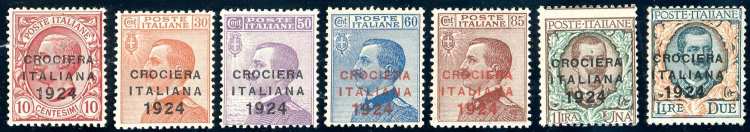 1924 - Crociera Italiana, serie ... 