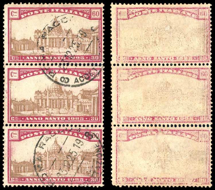 1924 - 60 + 30 cent. Anno Santo ... 