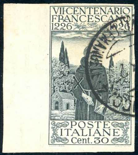 1926 - 30 cent. San Francesco, non ... 