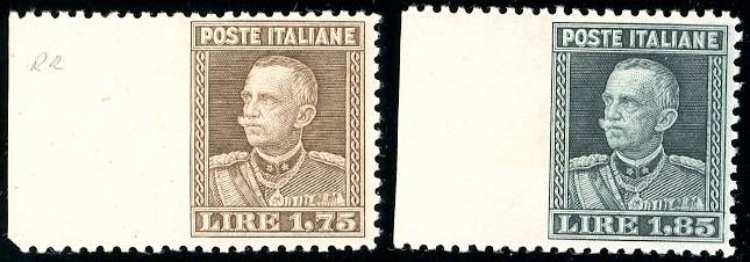 1927 - 1,75 lire e 1,85 lire ... 