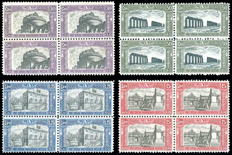 1928 - Milizia II serie (220/223), ... 