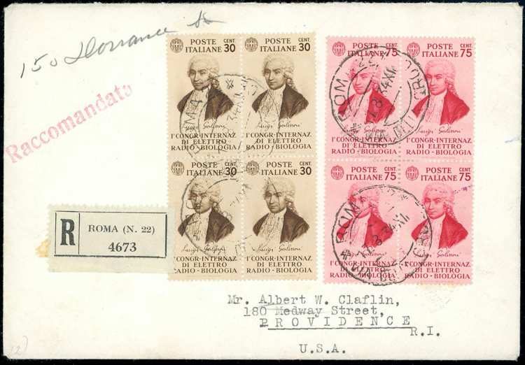 1934 - 30 cent. e 75 cent. Galvani ... 