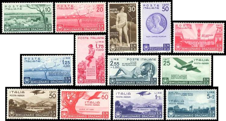 1936 - Orazio, serie completa ... 