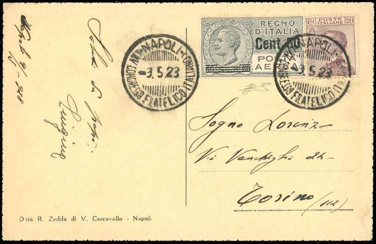 1928 - 50 cent. su 60 cent., 20 ... 