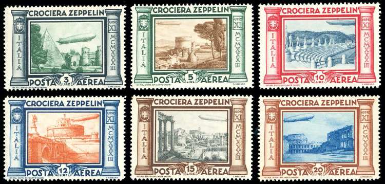 1933 - Zeppelin, serie completa ... 