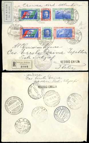 1933 - 5,25 + 19,75 lire e 5,25 + ... 